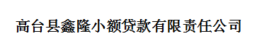 高台县鑫隆小额贷款有限责任公司